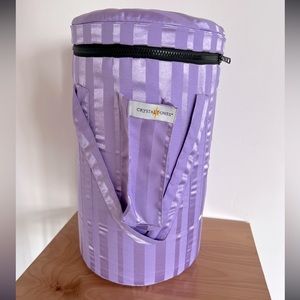 NEW 6” Purple Silk Practitioner case💛 Crystal Tones for Crystal Singing bowls ✨